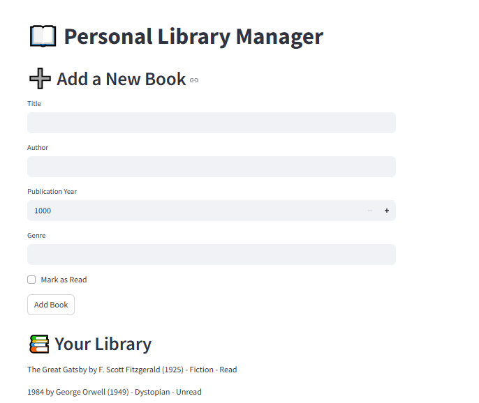 Library Manager