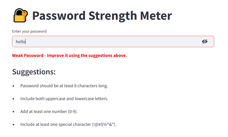 Password Meter